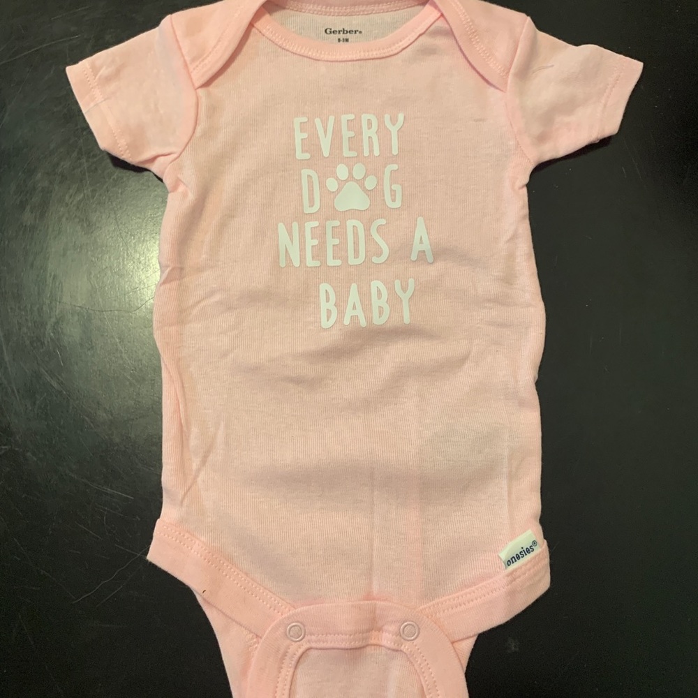 0-3 month onesie!